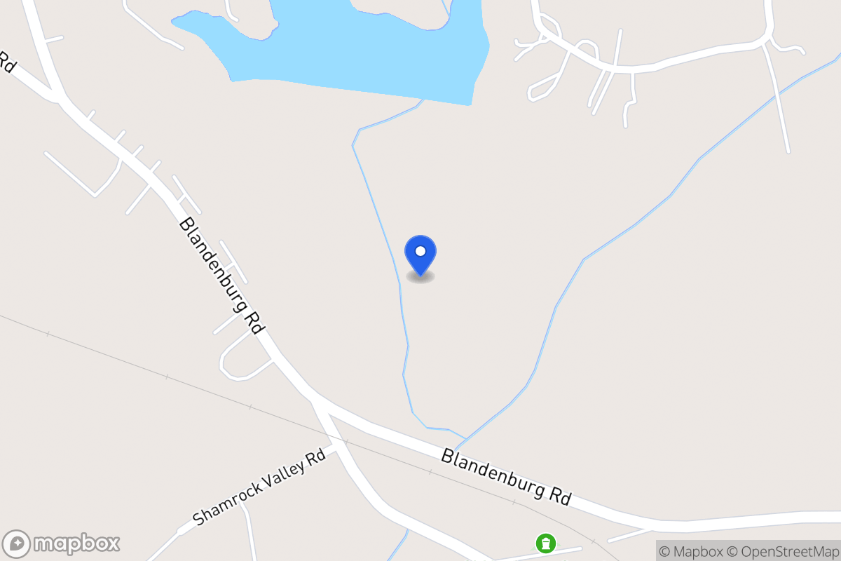 Map of 968 Blandenburg Rd