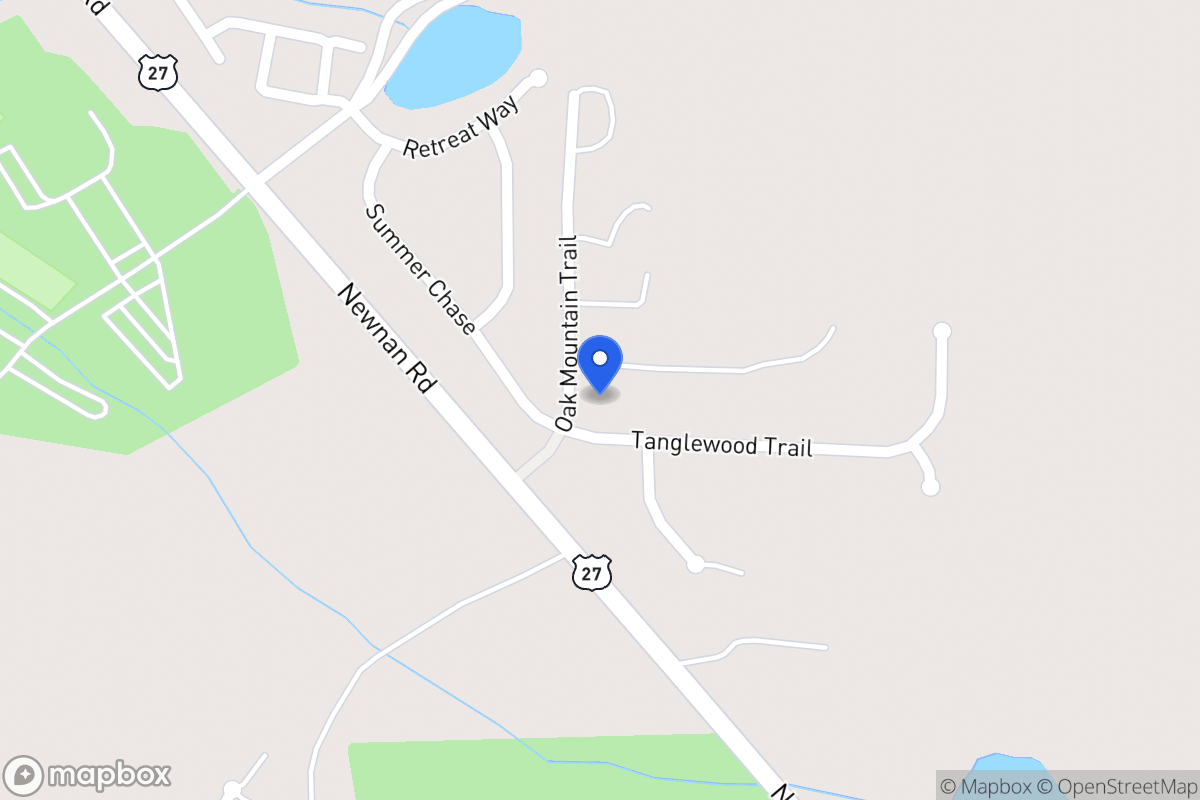 Map of 101 Tanglewood Trl