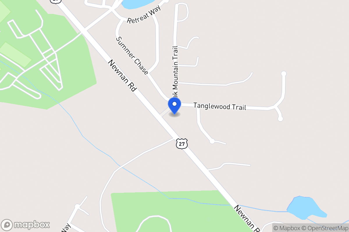 Map of 100 Tanglewood Trl