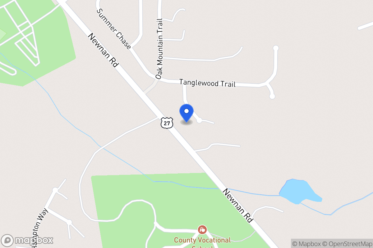 Map of 106 Thornbrook Ct