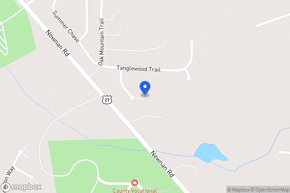 Map of 107 Thornbrook Ct