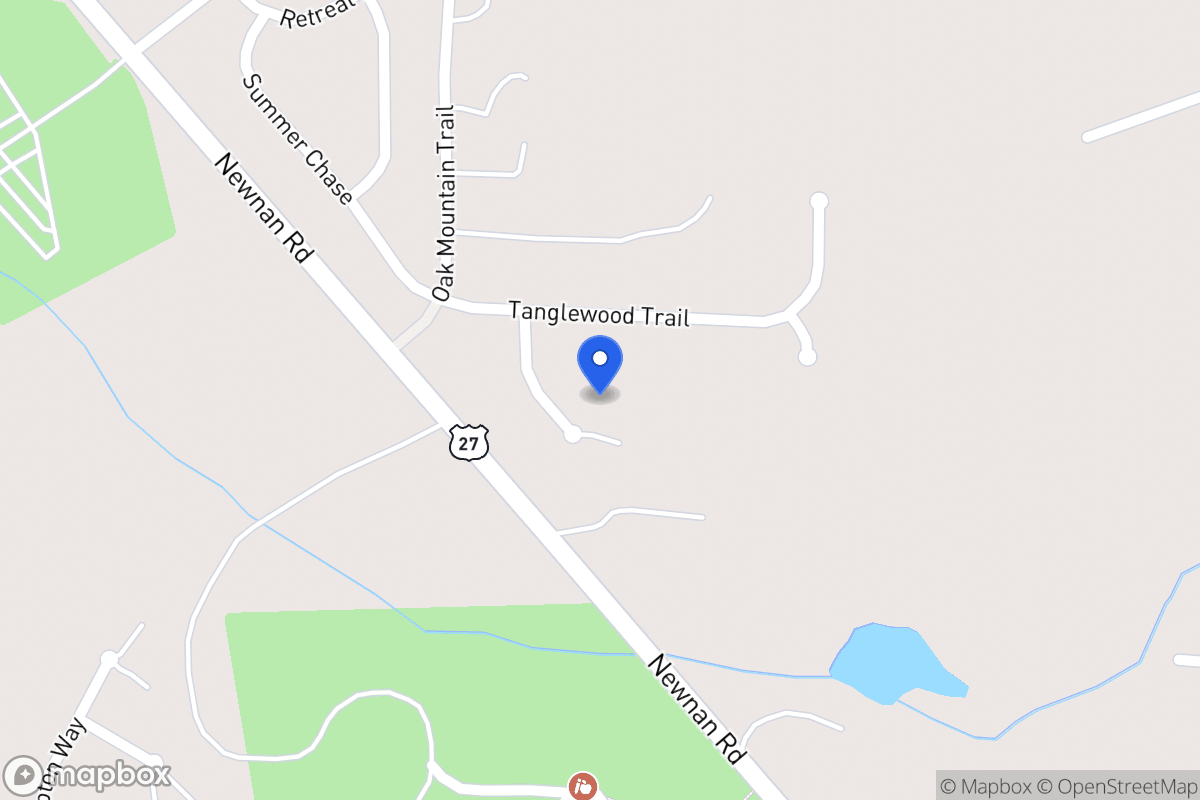 Map of 105 Thornbrook Ct