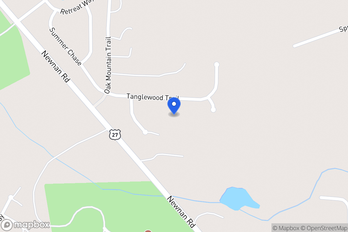 Map of 208 Tanglewood Trl
