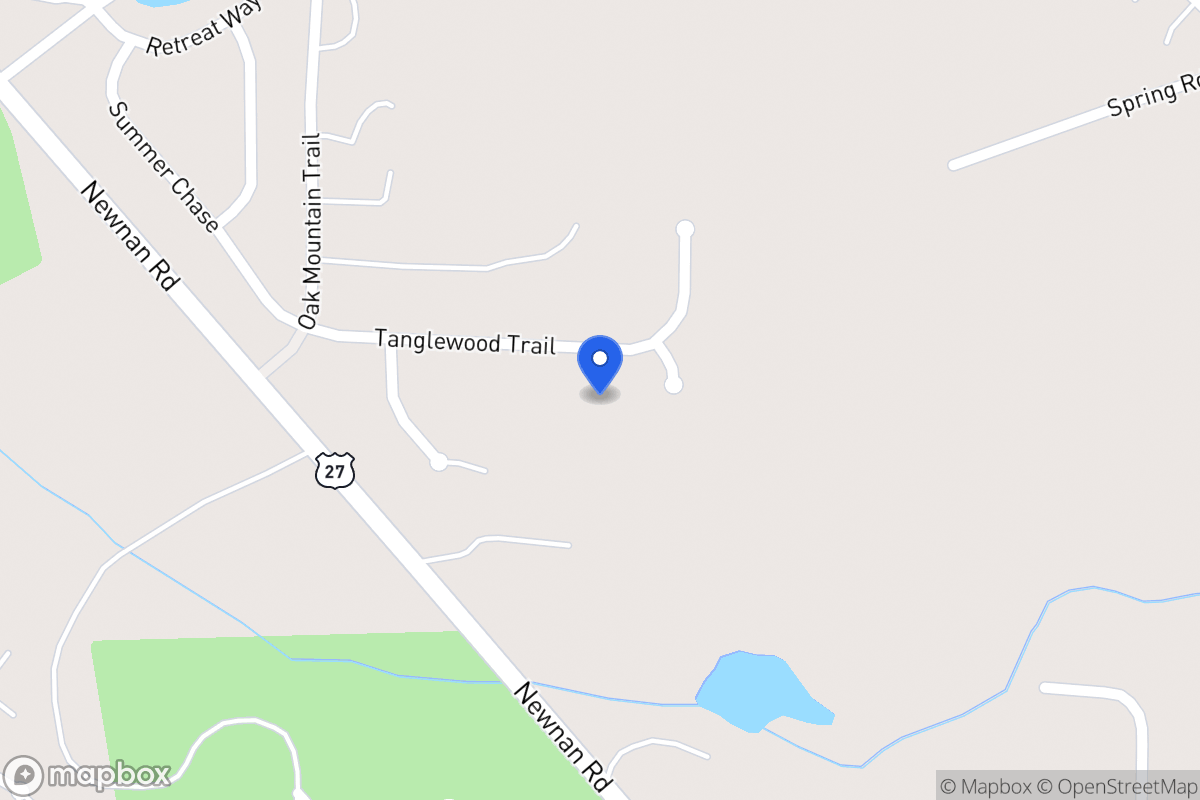 Map of 212 Tanglewood Trl