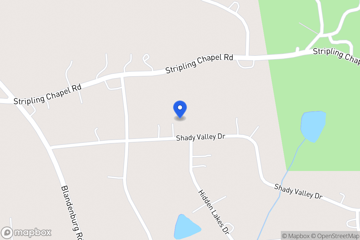 Map of 154 Shady Valley Dr