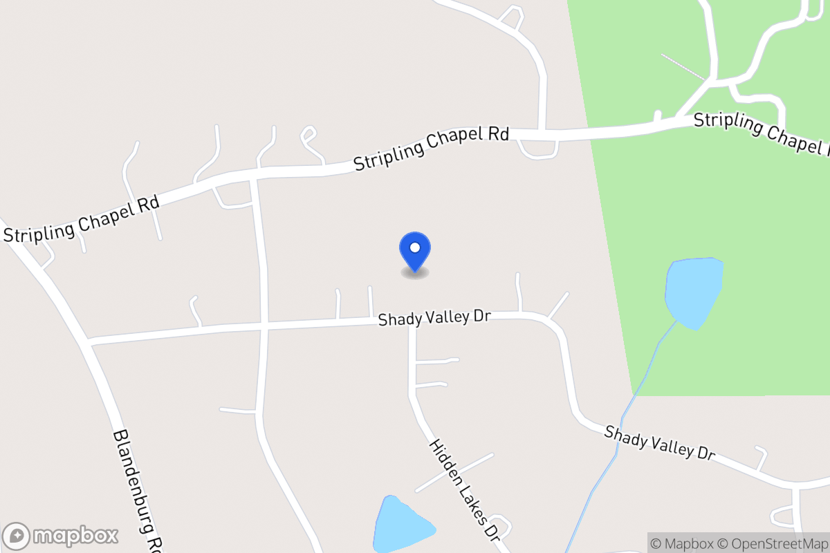 Map of 164 Shady Valley Dr