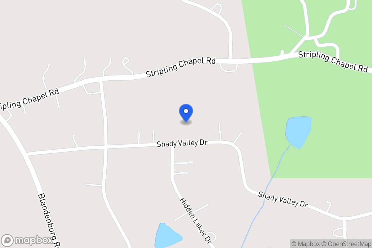 Map of 184 Shady Valley Dr