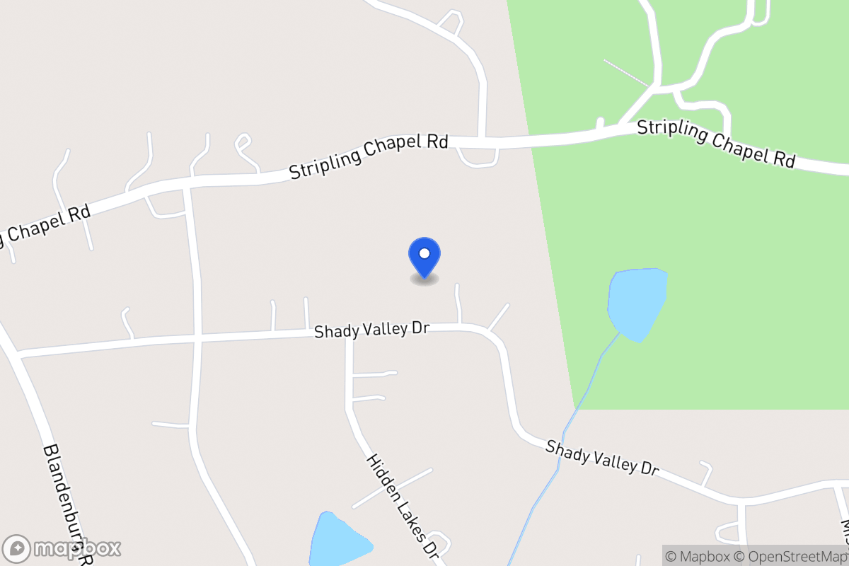 Map of 200 Shady Valley Dr