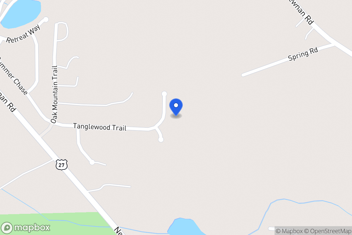 Map of 302 Tanglewood Trl