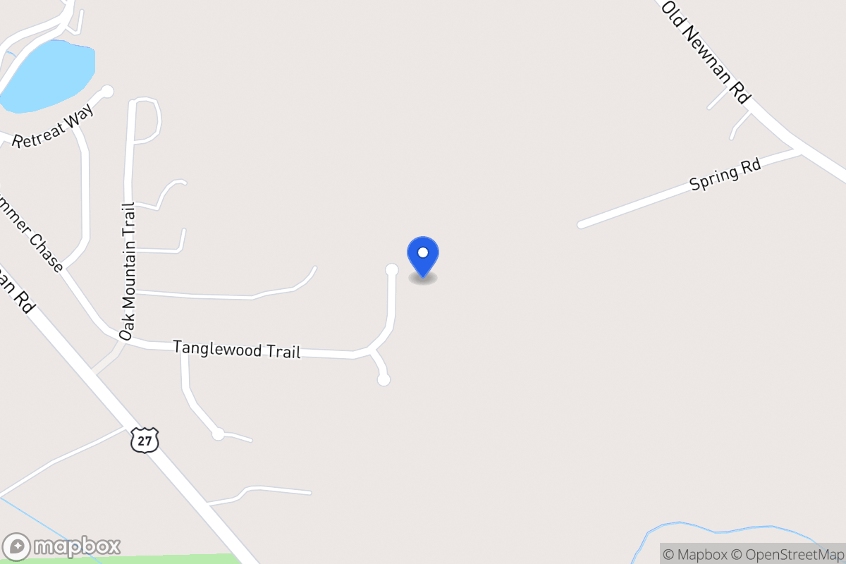 Map of 306 Tanglewood Trl