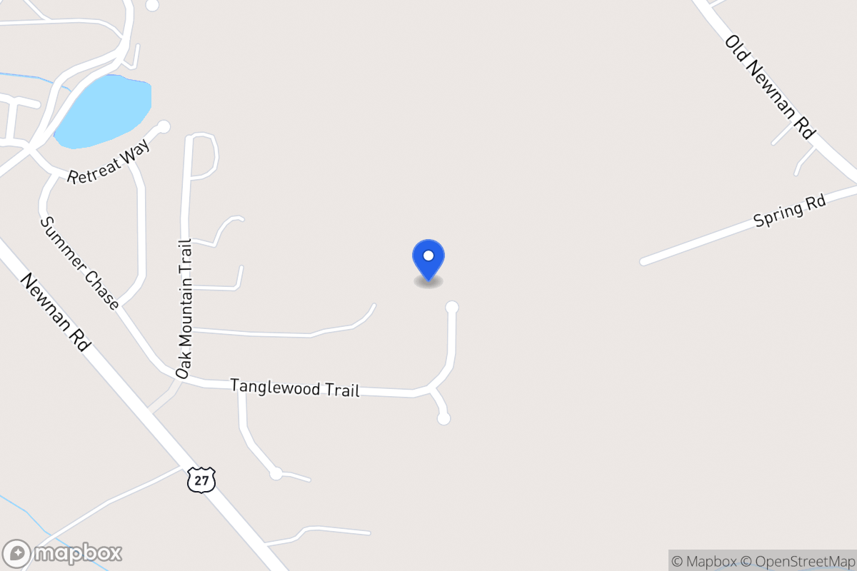 Map of 307 Tanglewood Trl