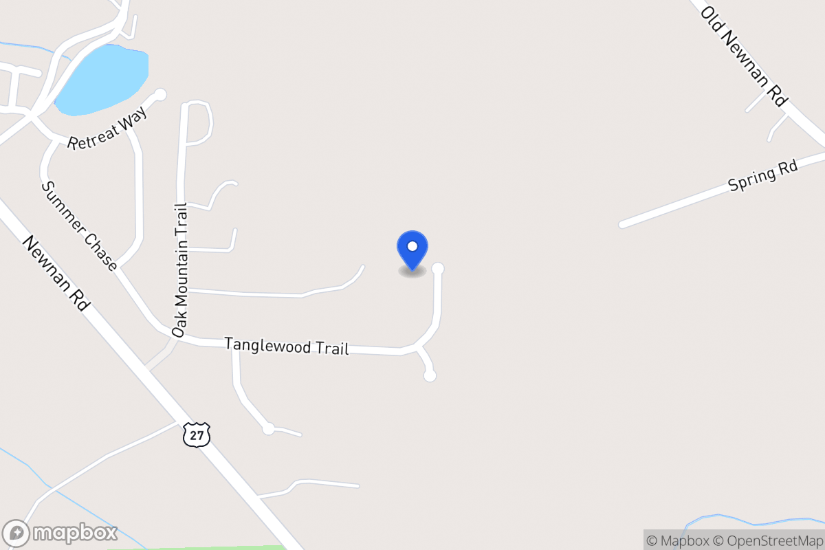 Map of 305 Tanglewood Trl