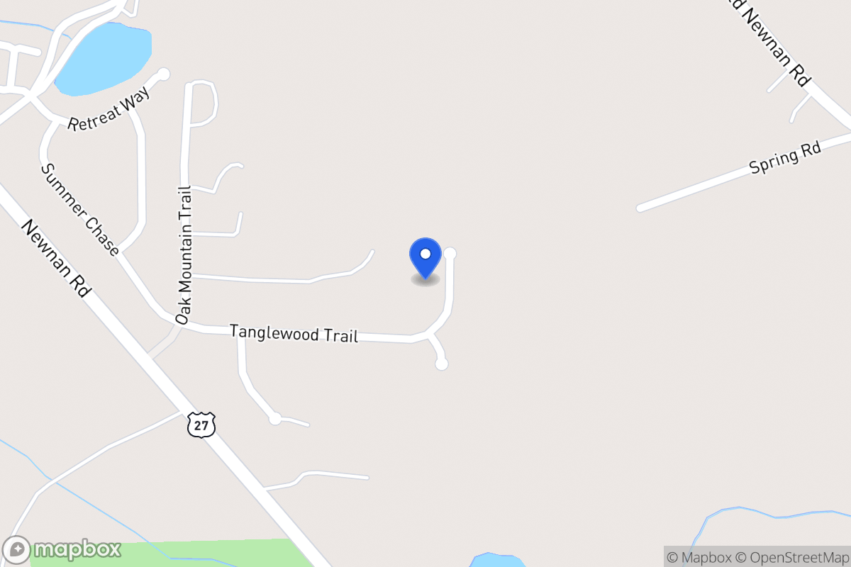Map of 303 Tanglewood Trl