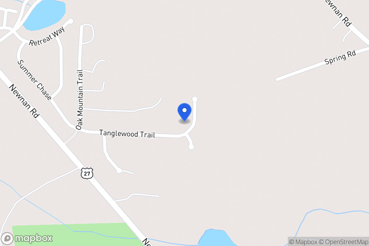 Map of 301 Tanglewood Trl