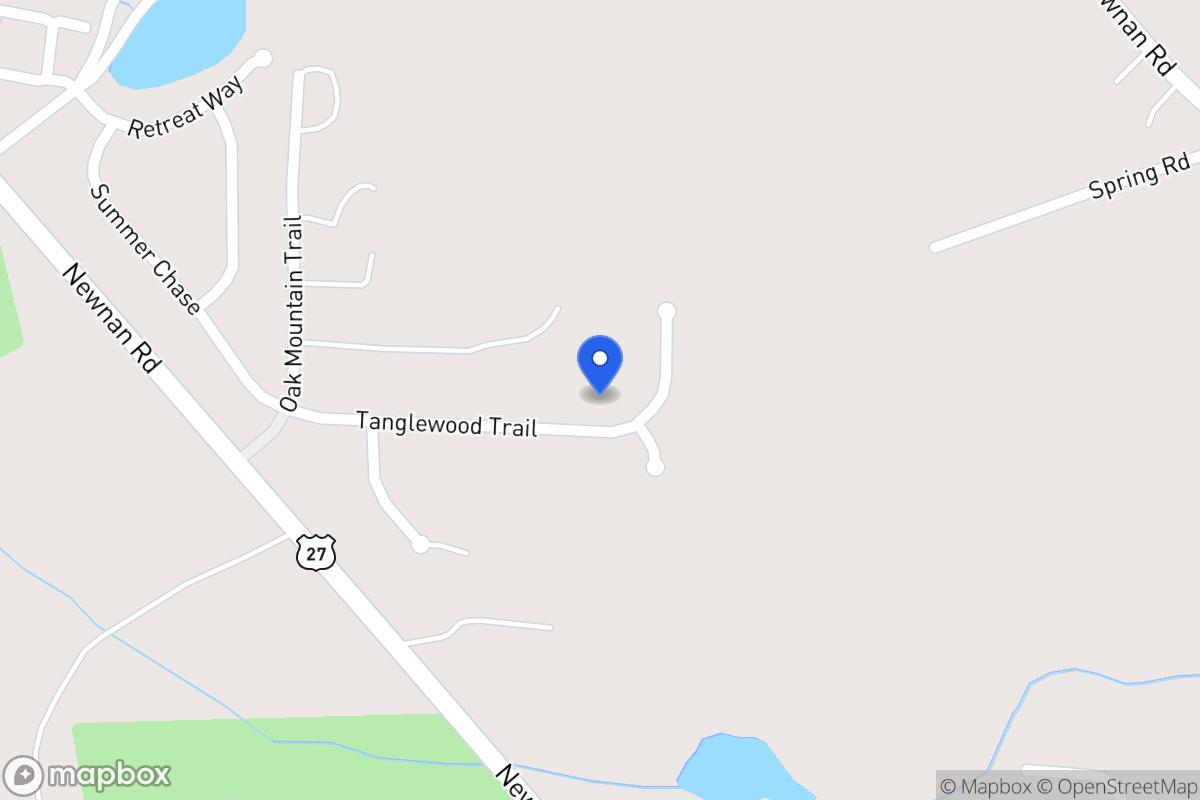 Map of 213 Tanglewood Trl