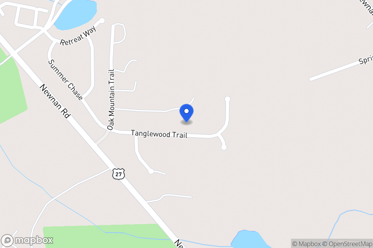 Map of 209 Tanglewood Trl