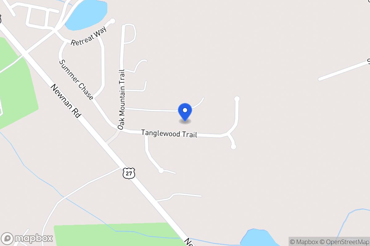Map of 207 Tanglewood Trl