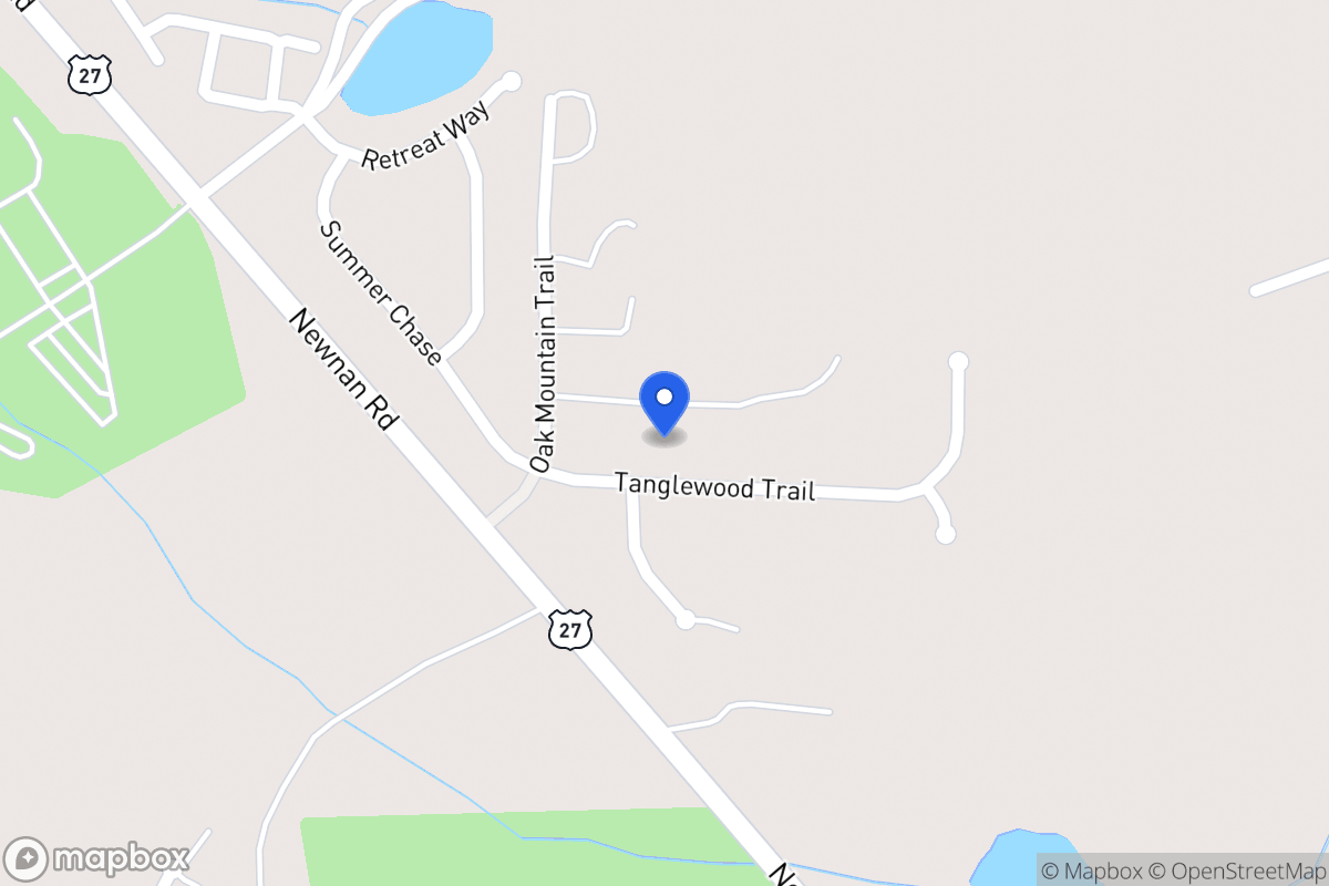 Map of 201 Tanglewood Trl
