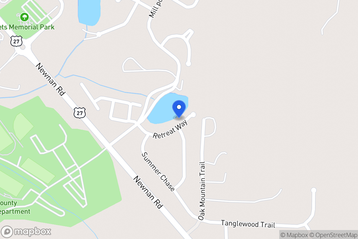 Map of 301 Retreat Way