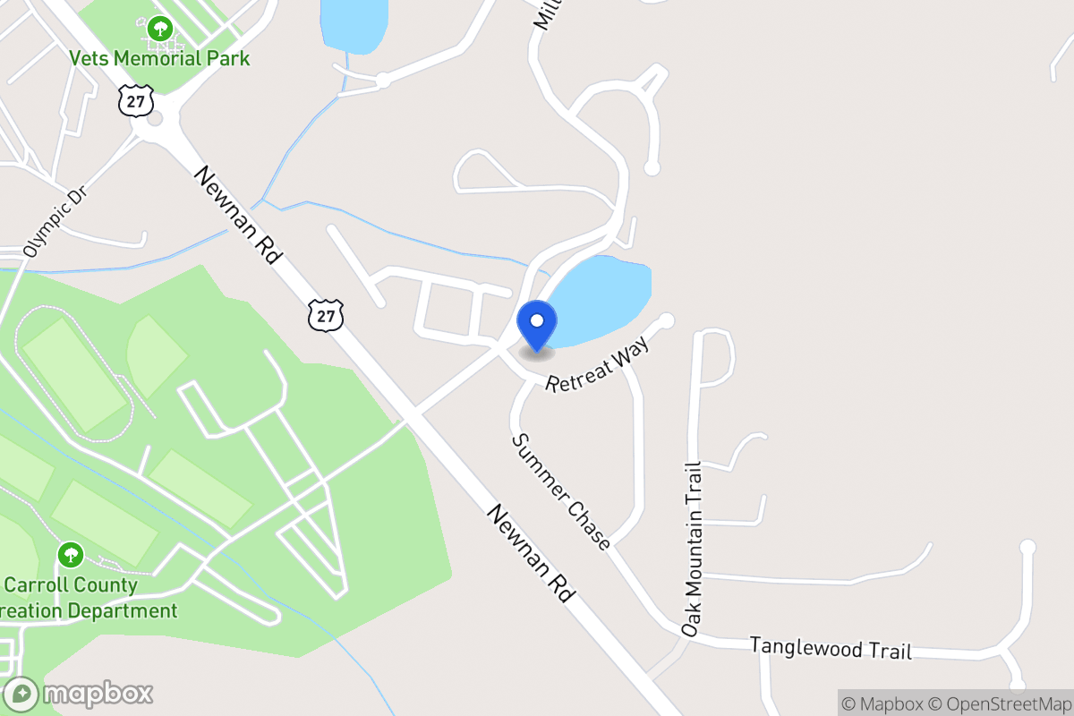 Map of 101 Retreat Way