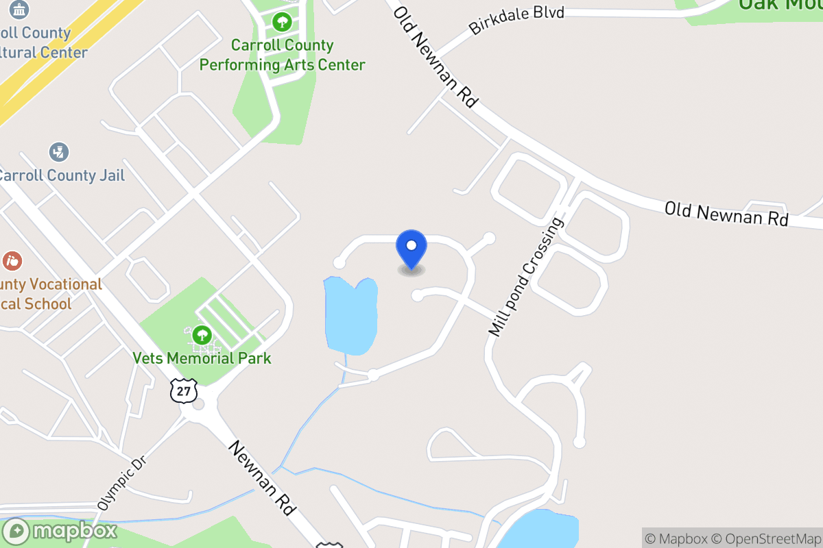 Map of 204 Meadow Lake Dr