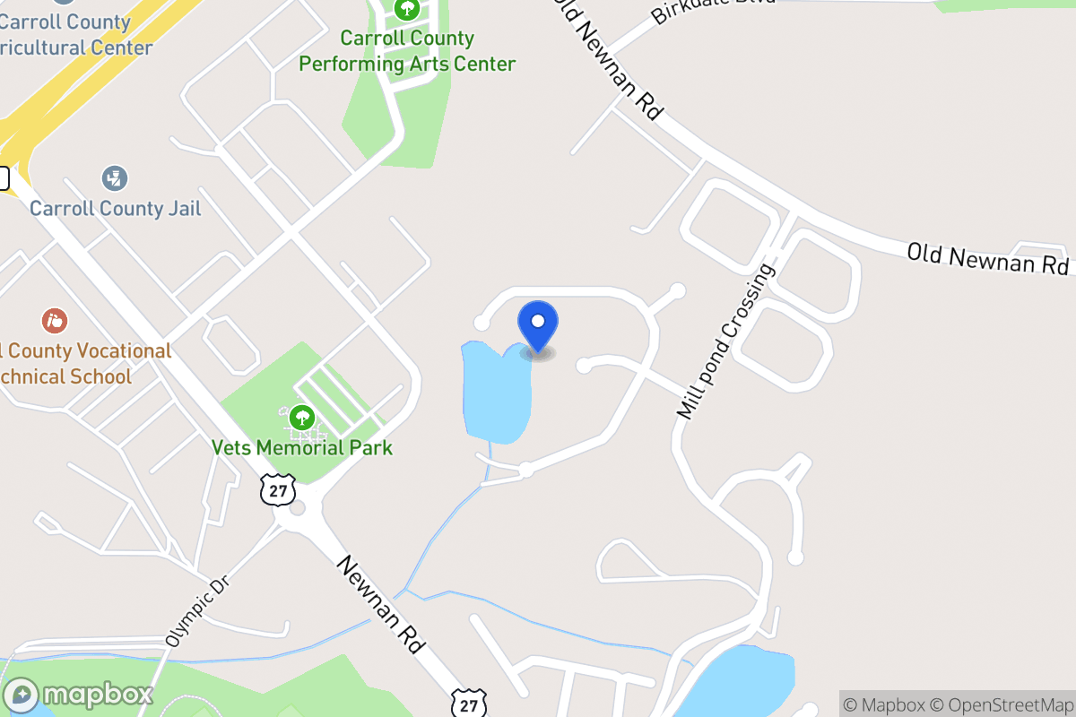 Map of 207 Meadow Lake Dr