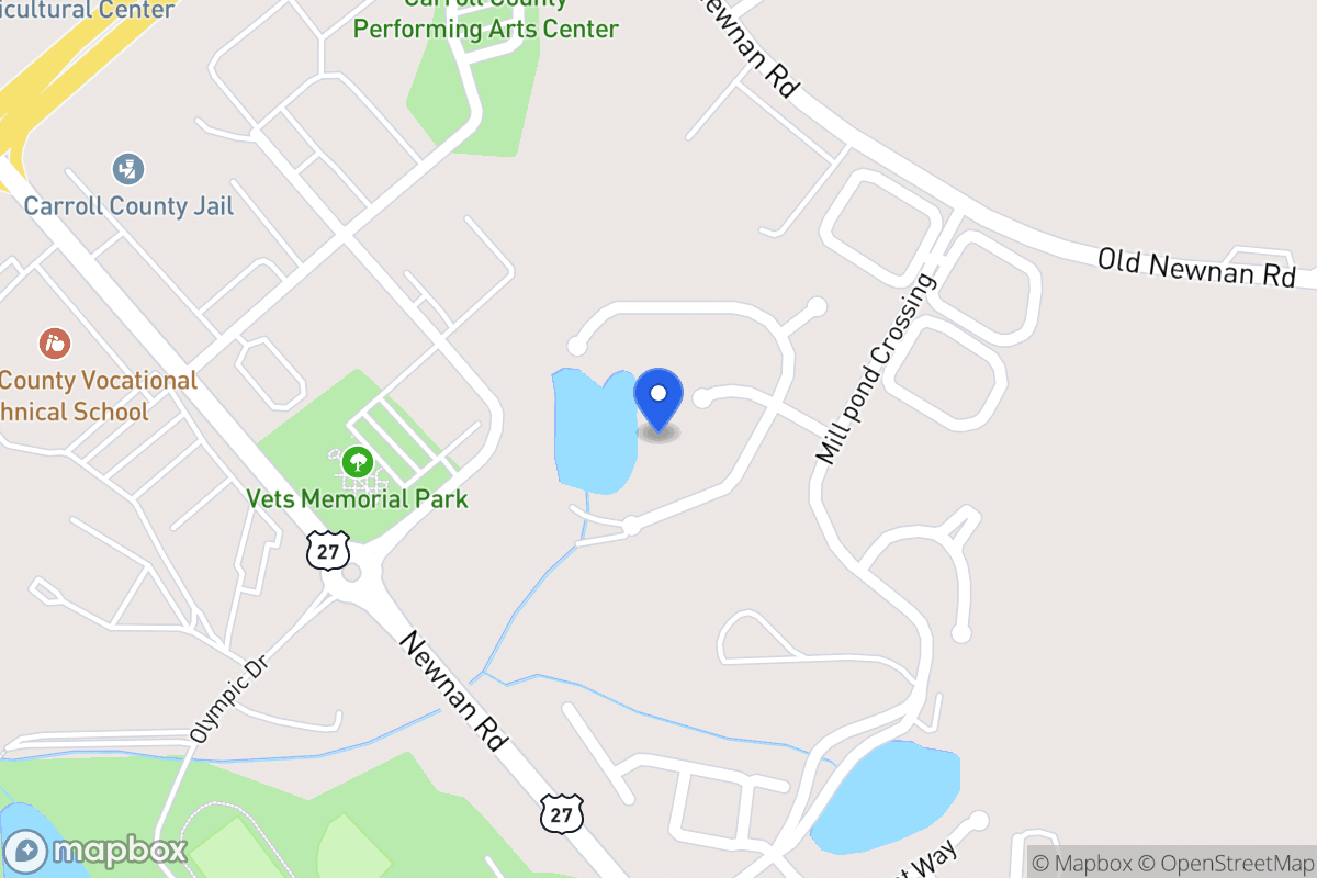 Map of 205 Meadow Lake Dr