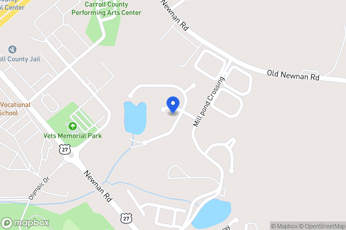 Map of 201 Meadow Lake Dr