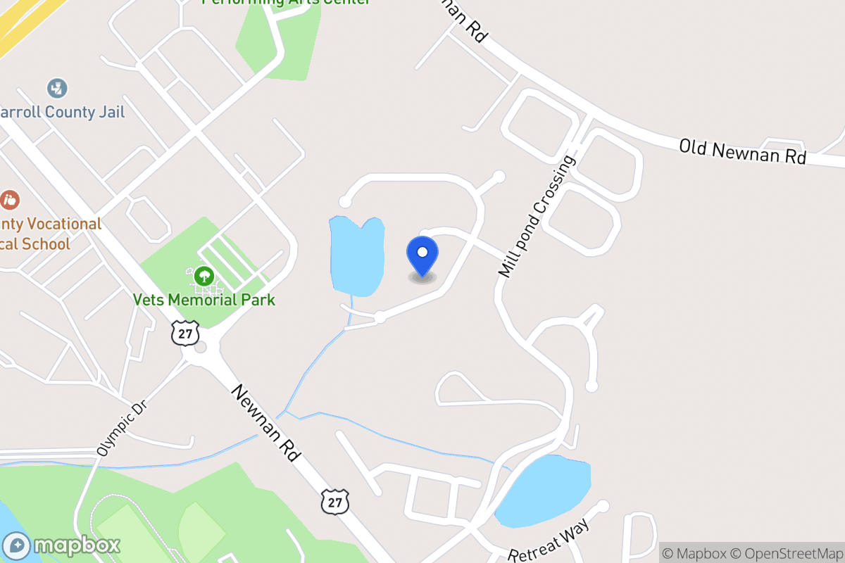 Map of 110 Creek Side Dr