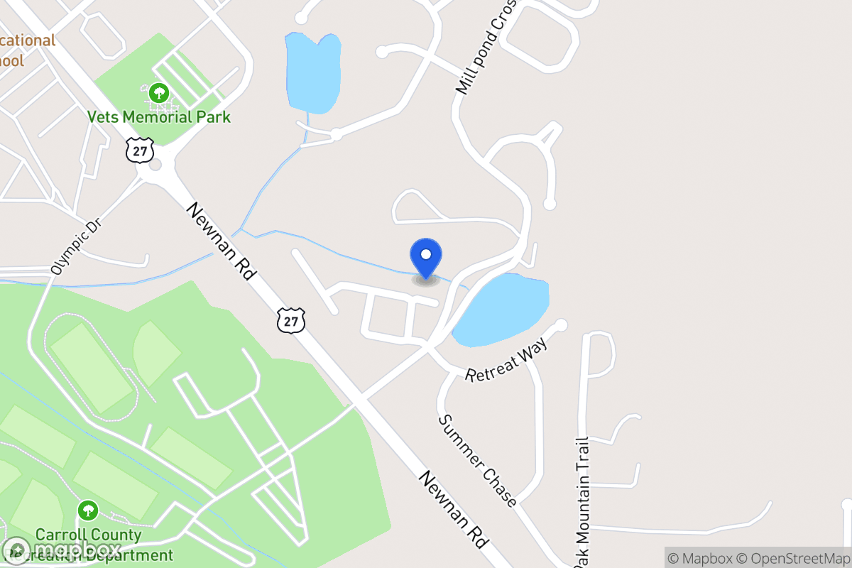 Map of 141 F2 Mill Pond Xing