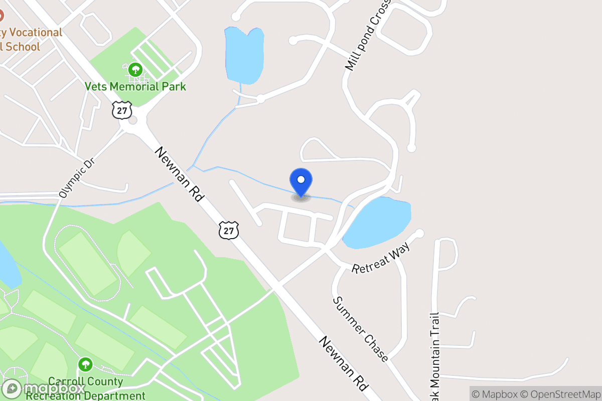 Map of 141 G2 Mill Pond Xing