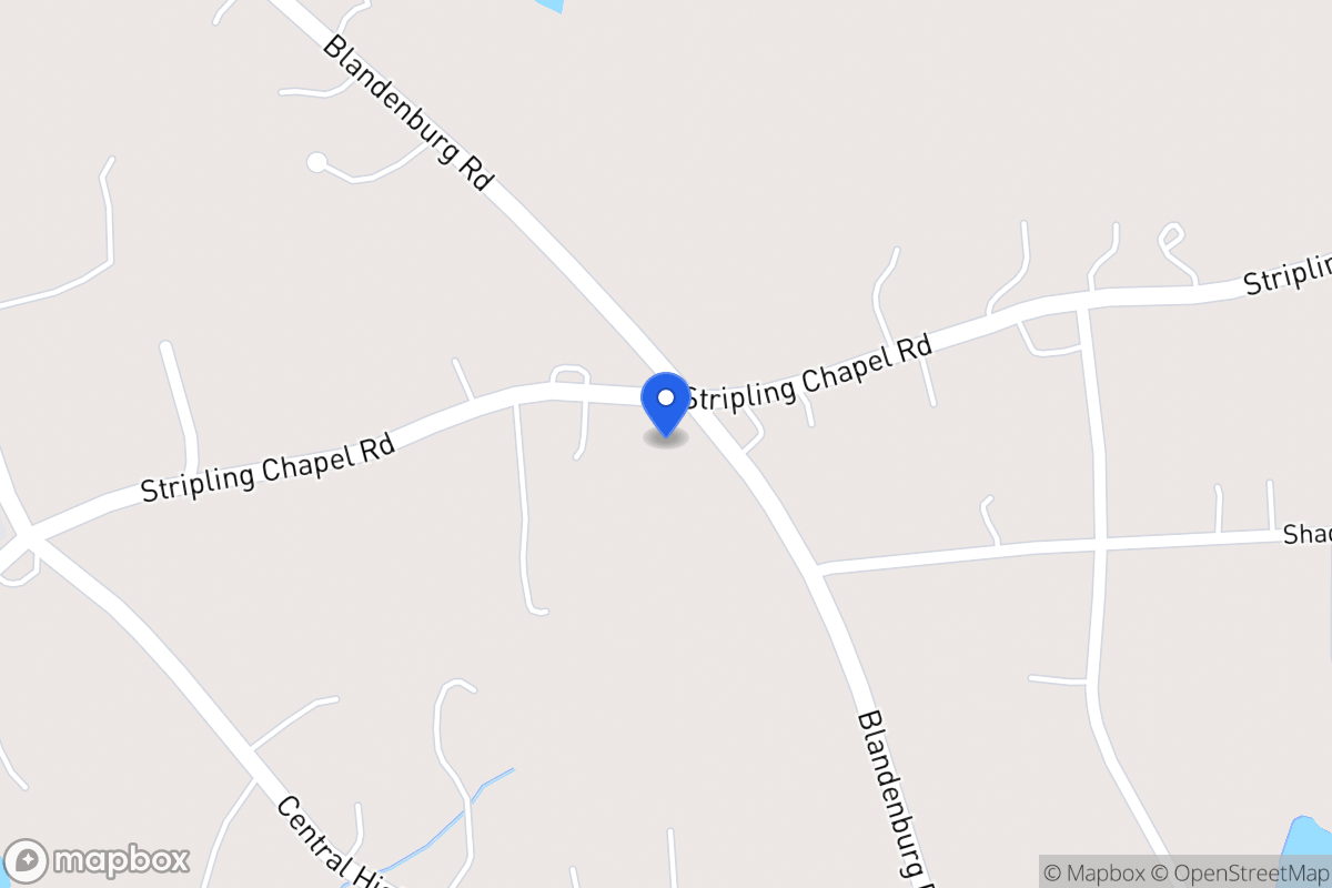 Map of 653 Blandenburg Rd