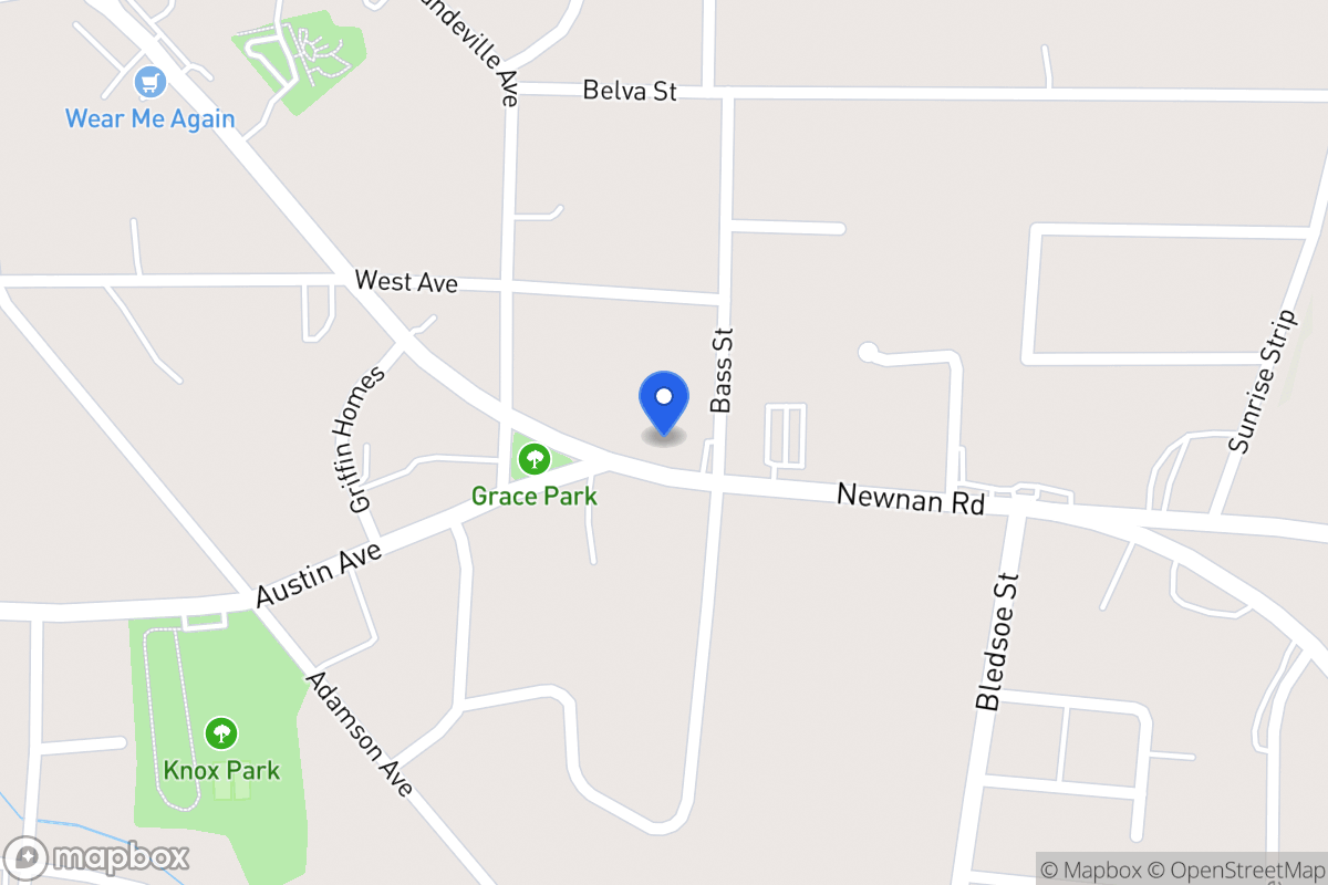 Map of 318 Newnan Rd