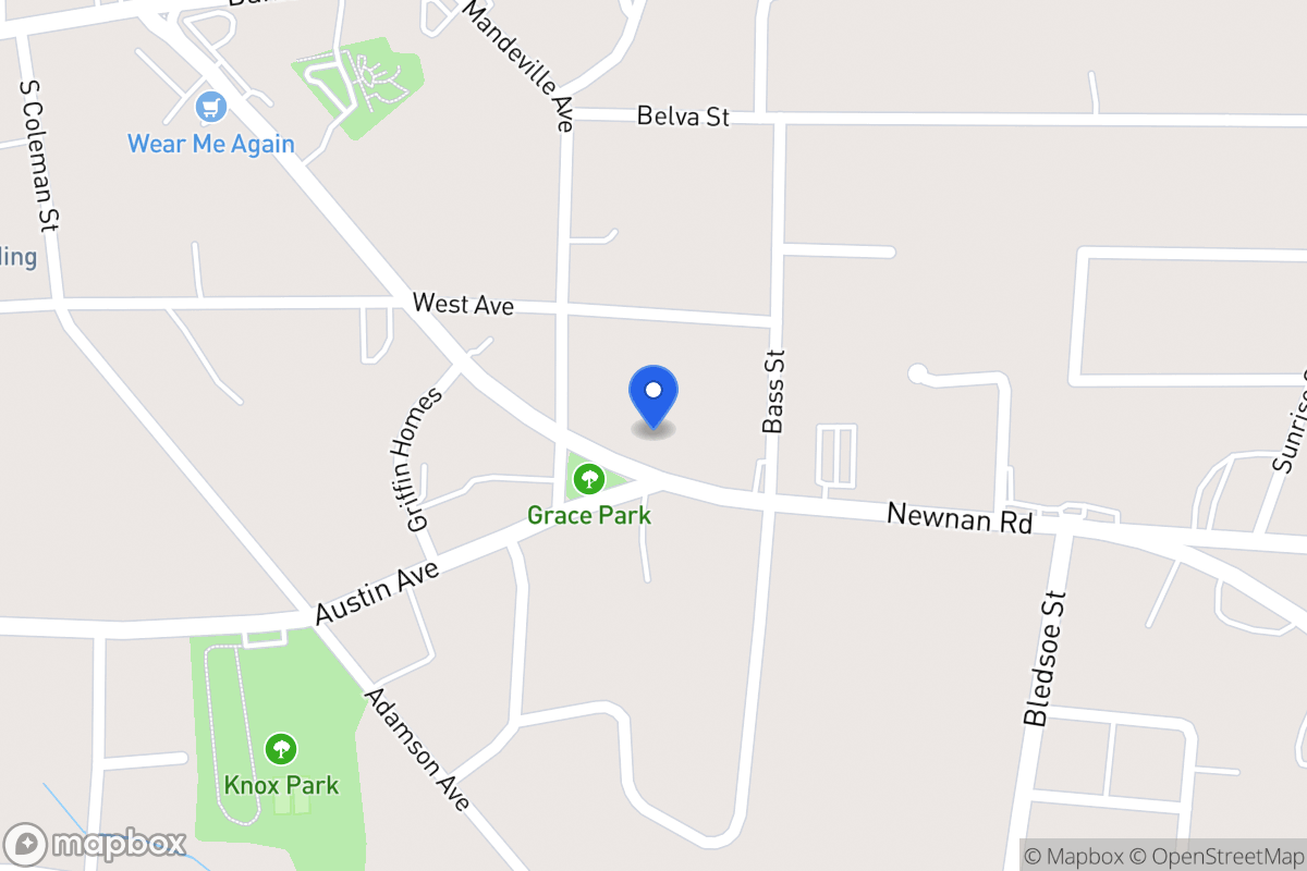 Map of 310 Newnan Rd