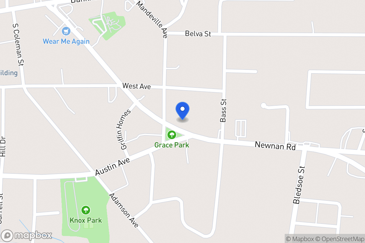 Map of 306 Newnan Rd