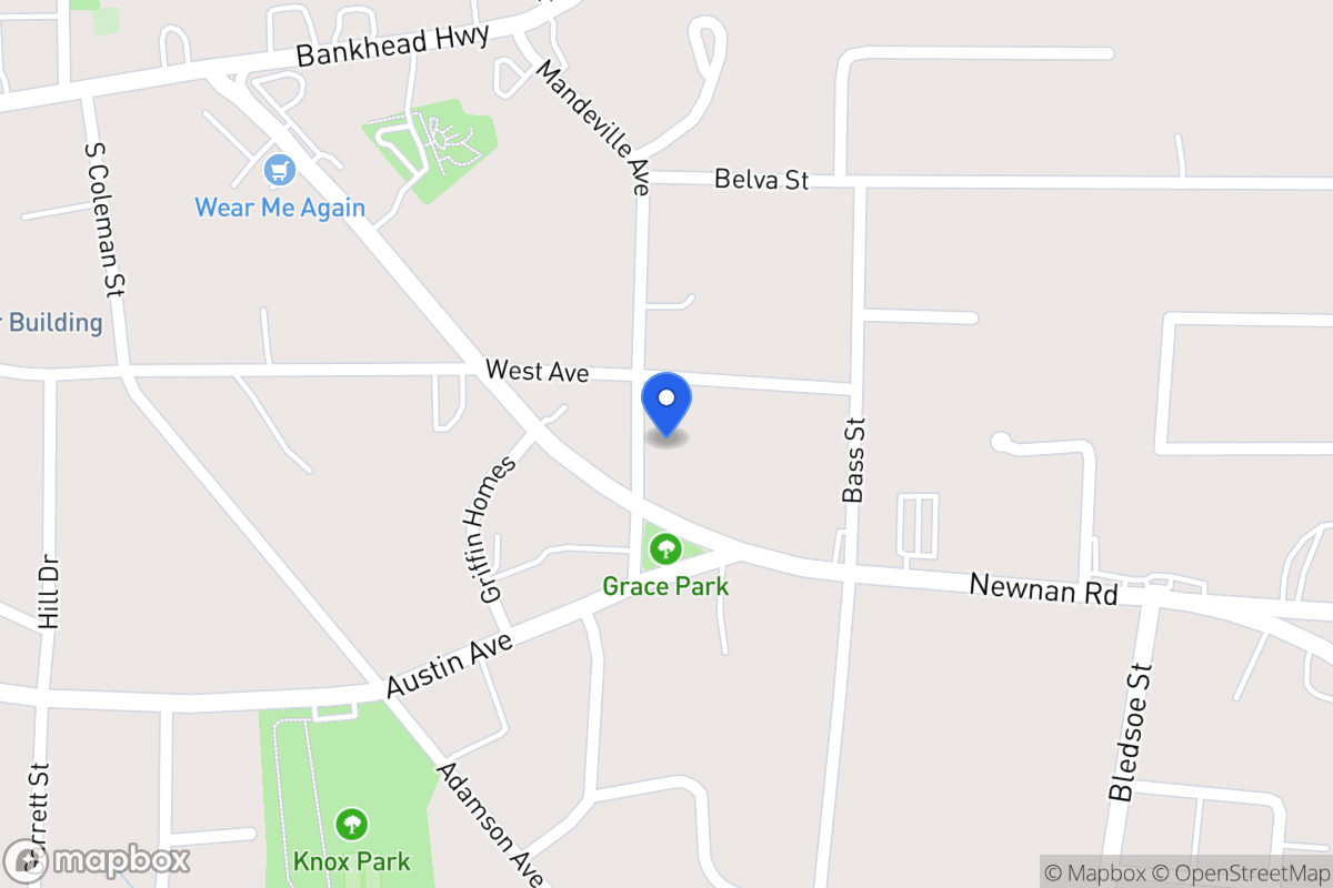 Map of 308 Mandeville Ave