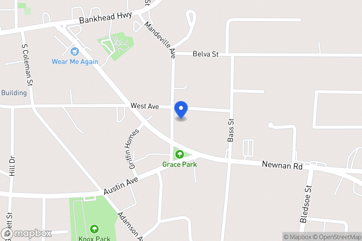 Map of 306 Mandeville Ave