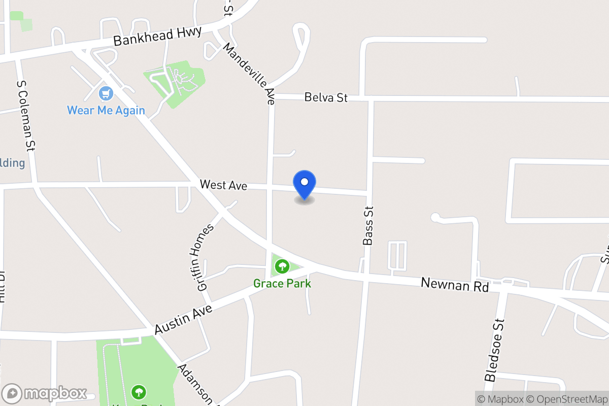 Map of 615 West Ave