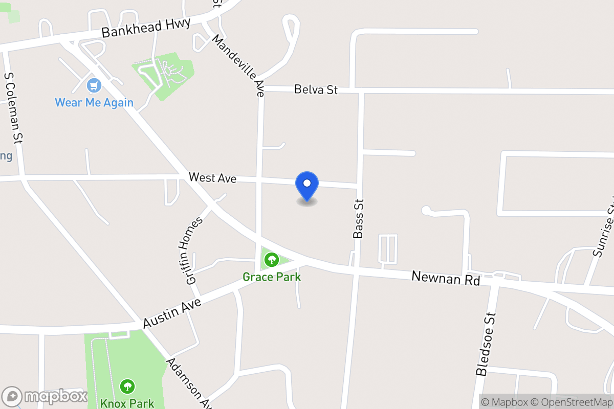 Map of 619 West Ave
