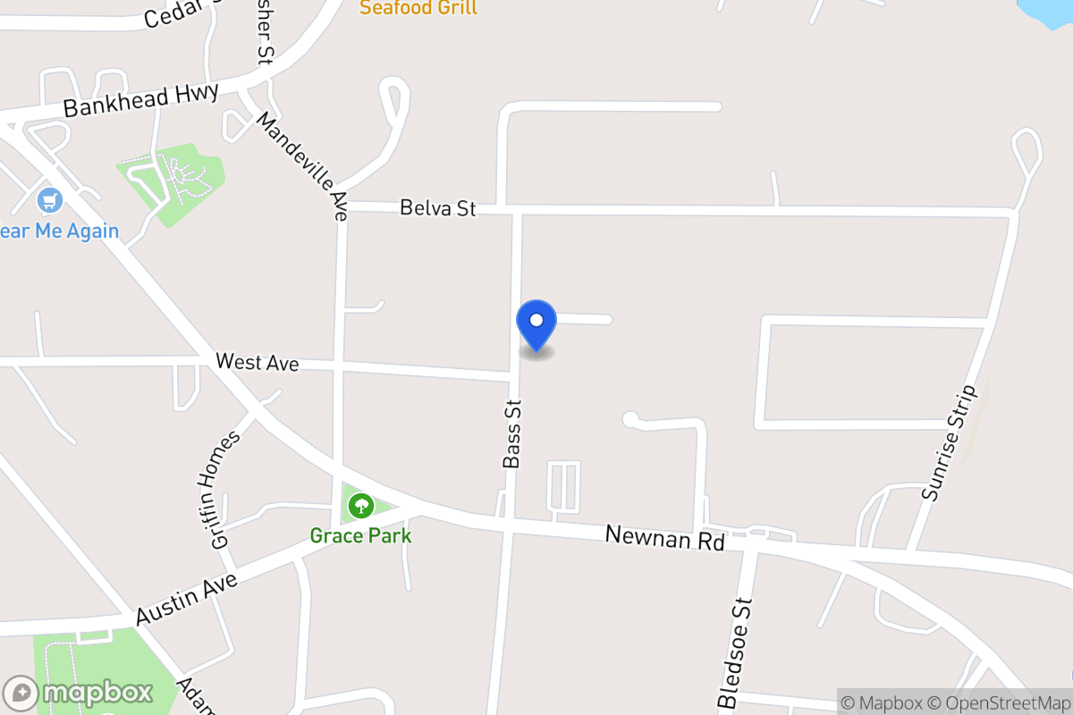 Map of 205 Bass St