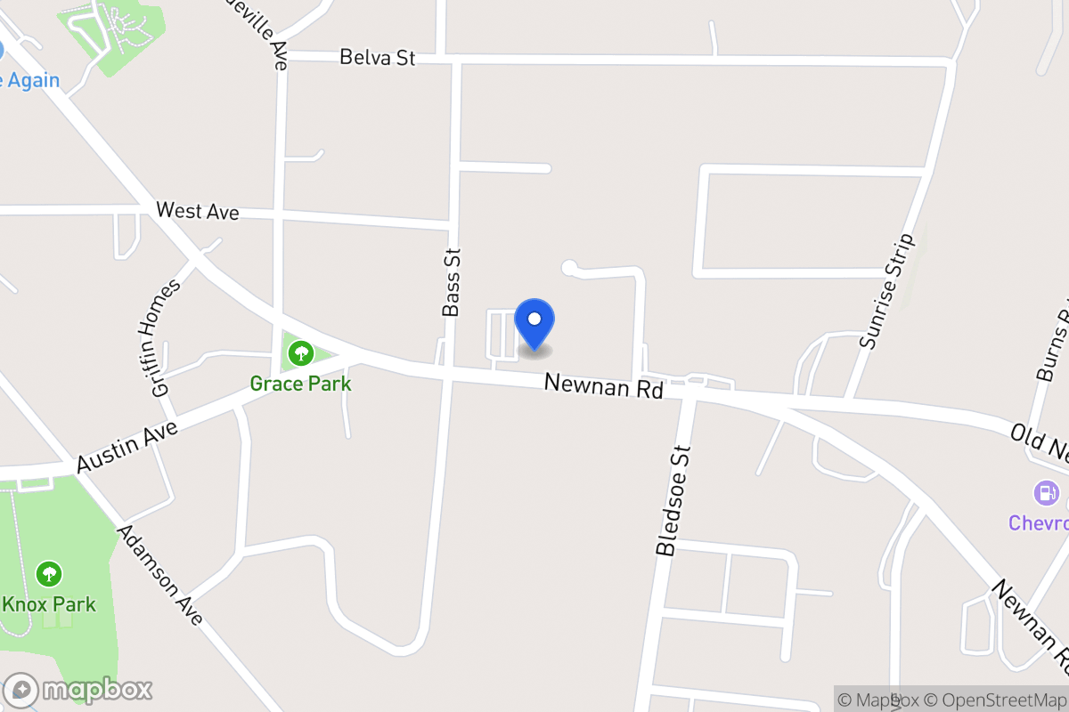 Map of 410 Newnan Rd
