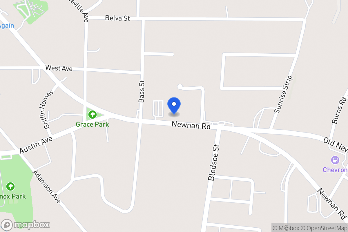 Map of 416 Newnan Rd