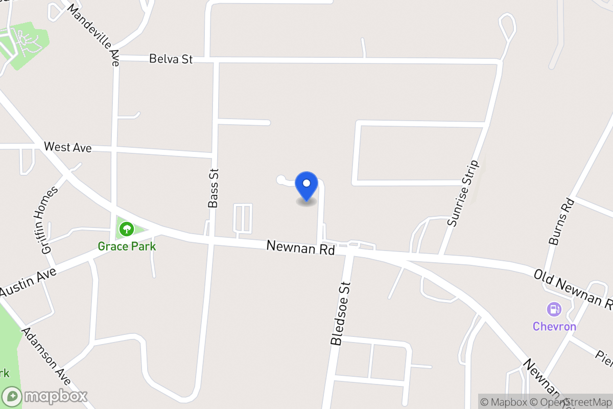 Map of Eastern Ave