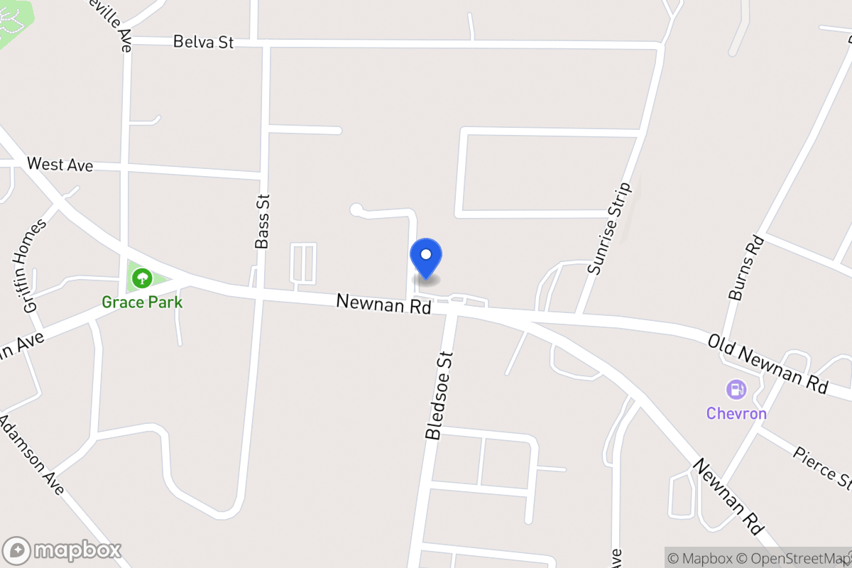 Map of 432 Newnan Rd