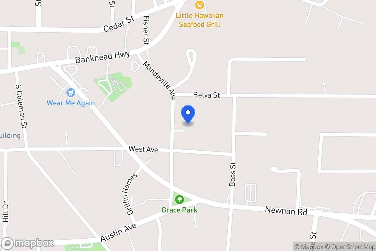 Map of 222 Mandeville Ave