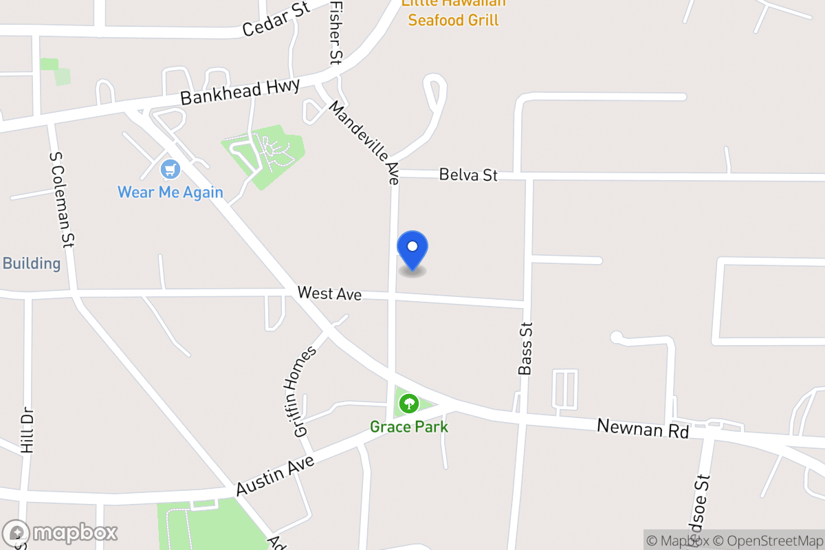 Map of 228 Mandeville Ave