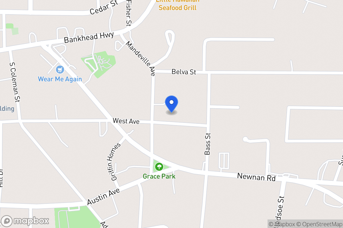 Map of 616 West Ave