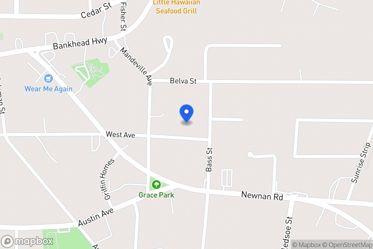 Map of 624 West Ave