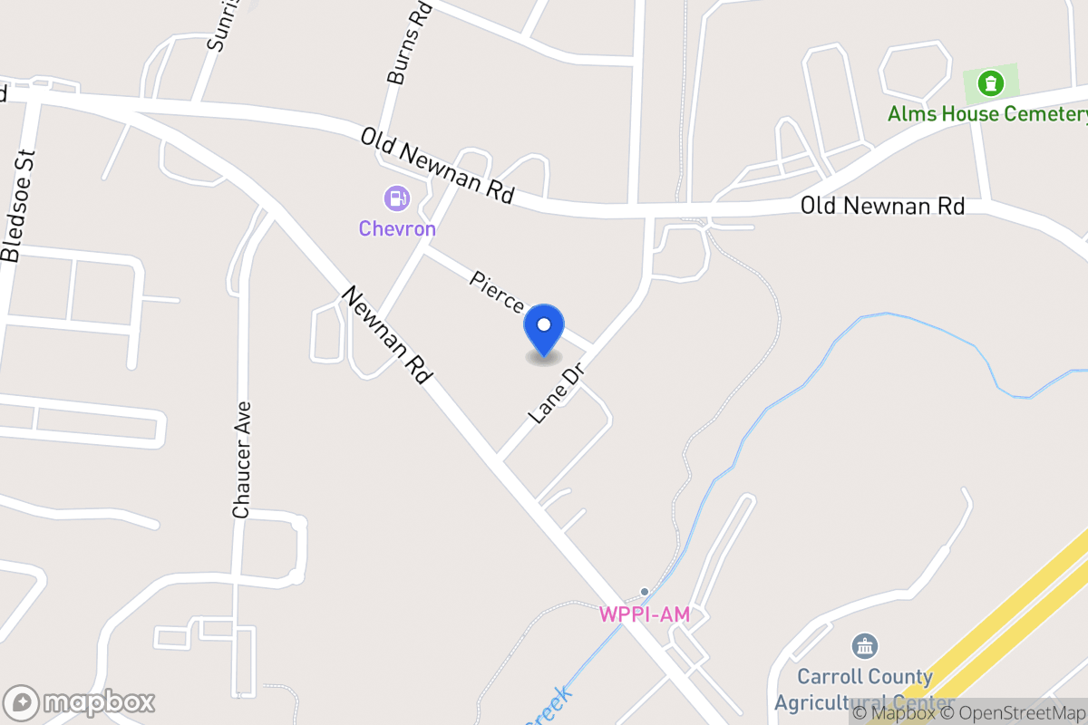 Map of 202 Lane Dr