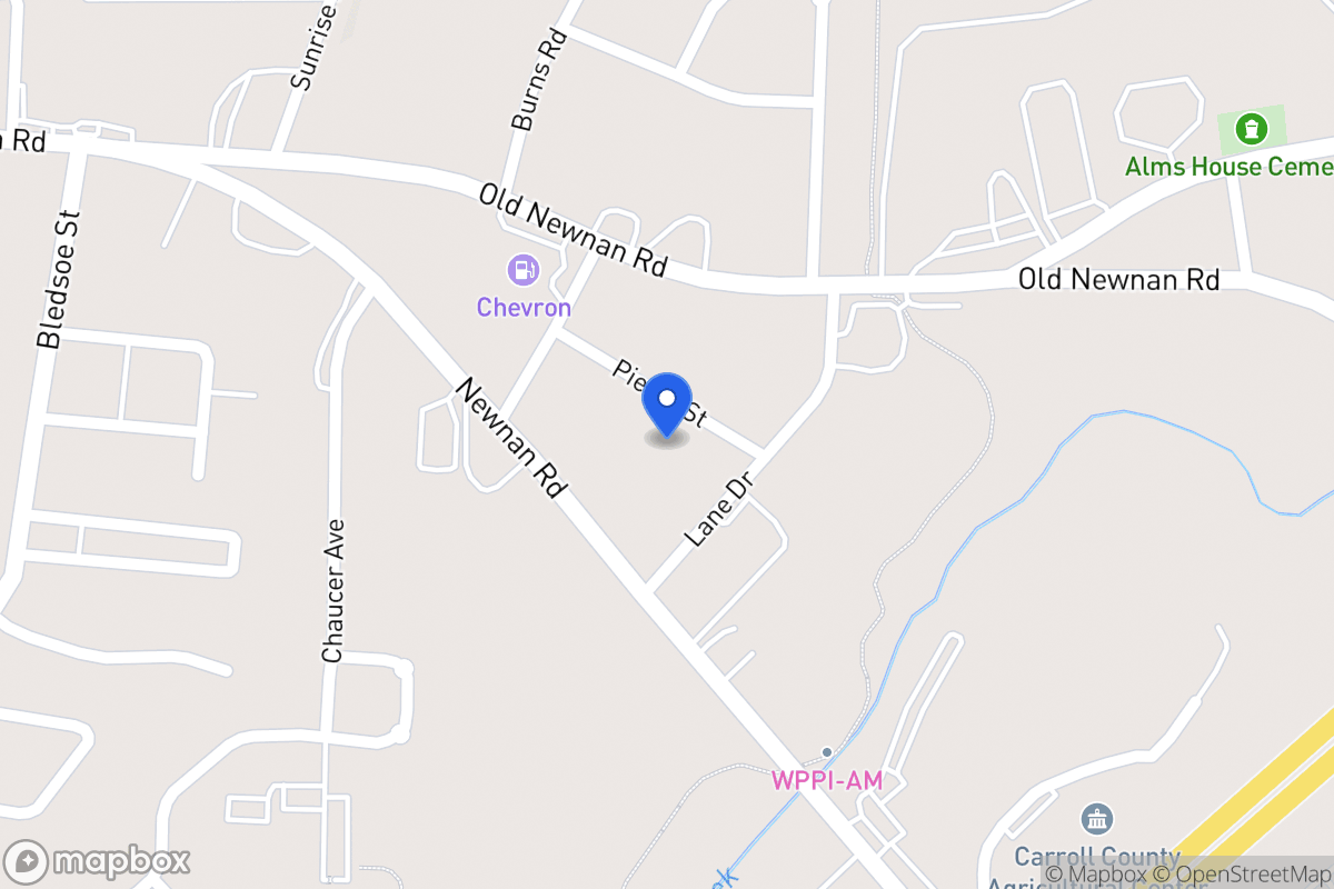 Map of 111 Pierce St